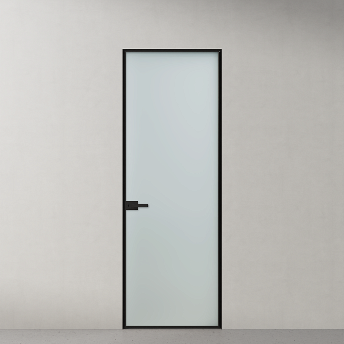 Стеклянная дверь 1000 линий