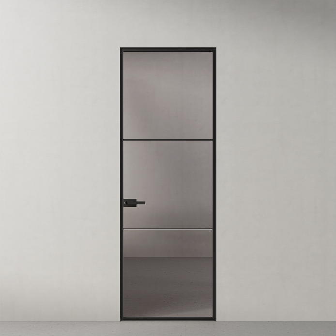 Стеклянная дверь Графика