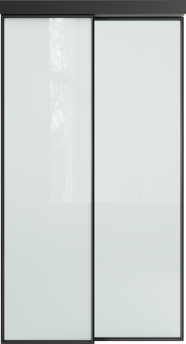 Цельностеклянная перегородка