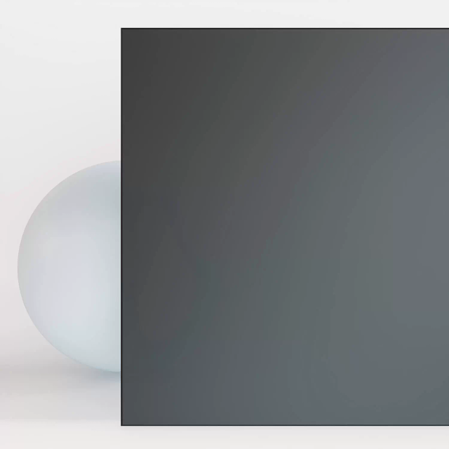 Серое непрозрачное