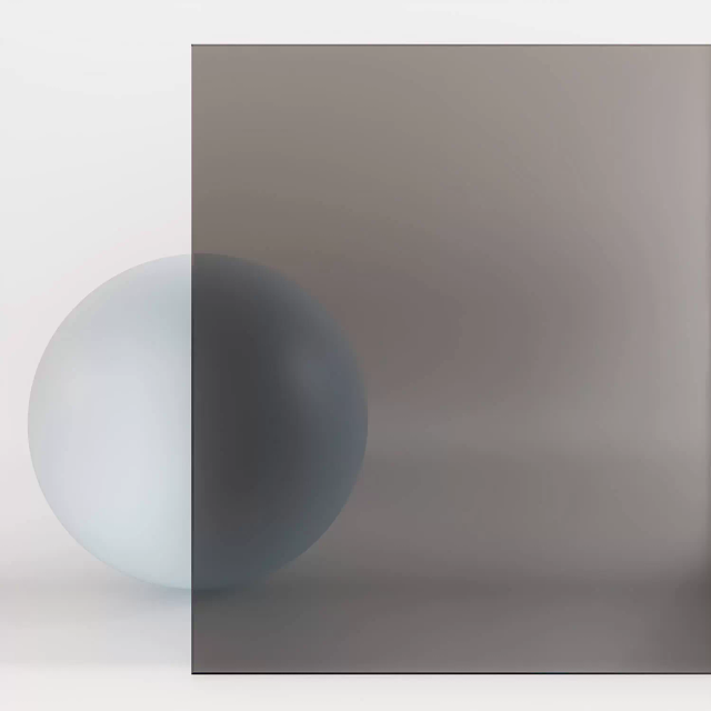 Серое прозрачное