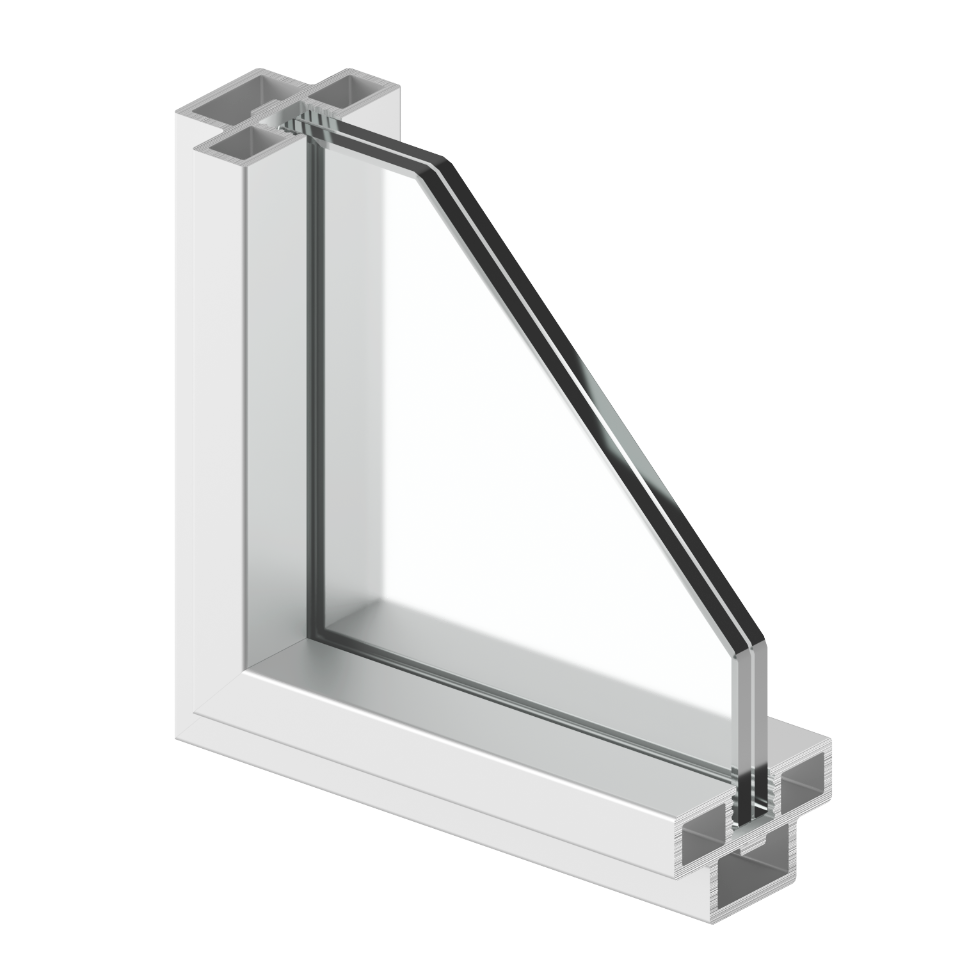 Створка в серебряном цвете