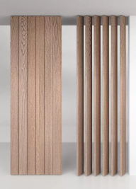 Размещение и установка реечной перегородки индивидуальна