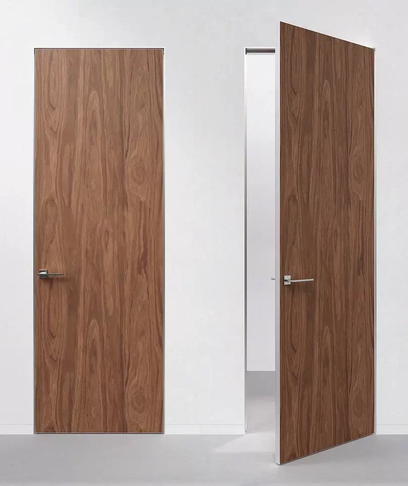 Полотно может быть с заводской отделкой или в отделке под покраску