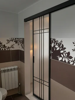 Межкомнатная перегородка Сёдзи Лайт szl, черный