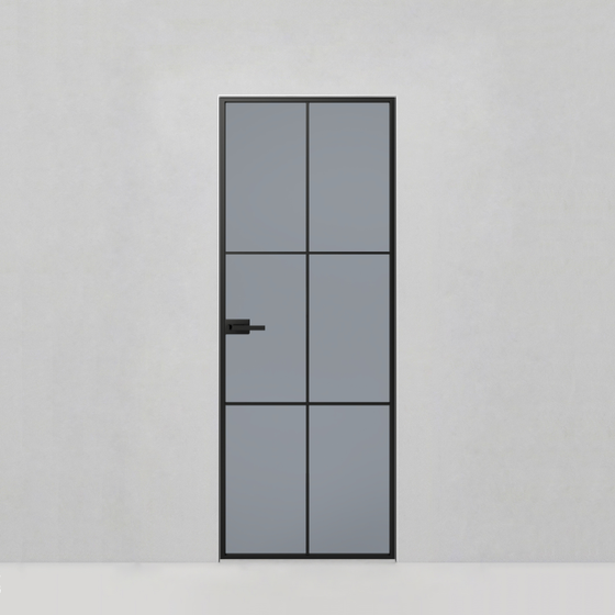 Стеклянная дверь Графика