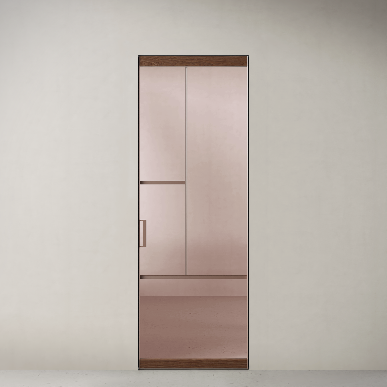 Дверь Сёдзи, sz2 стекло бронза прозрачная