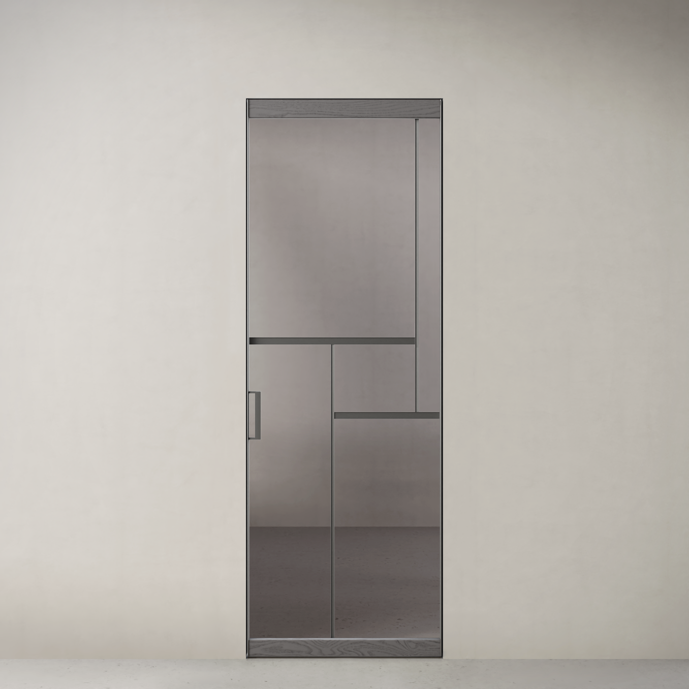 Дверь Сёдзи, sz2 стекло серое прозрачное