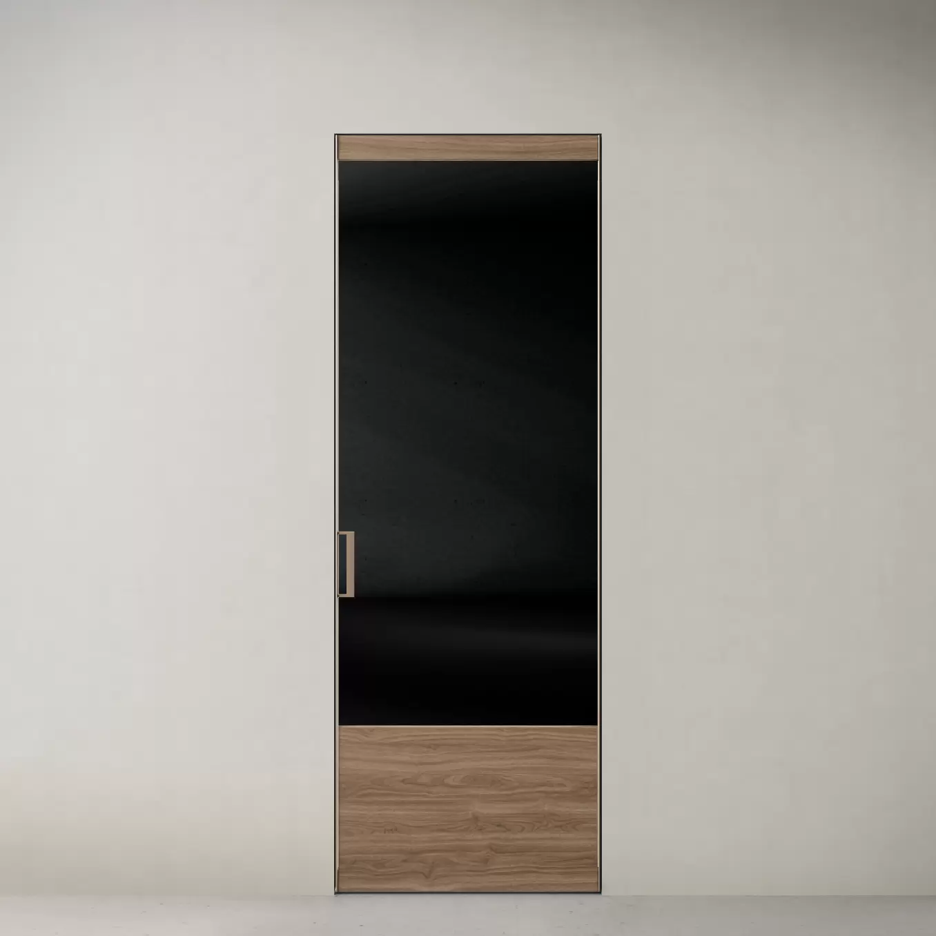 Дверь Сёдзи, sz3 стекло черное