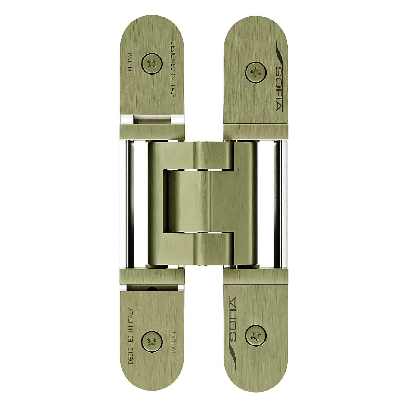 Скрытые петли Феникс, бронза брашированная
