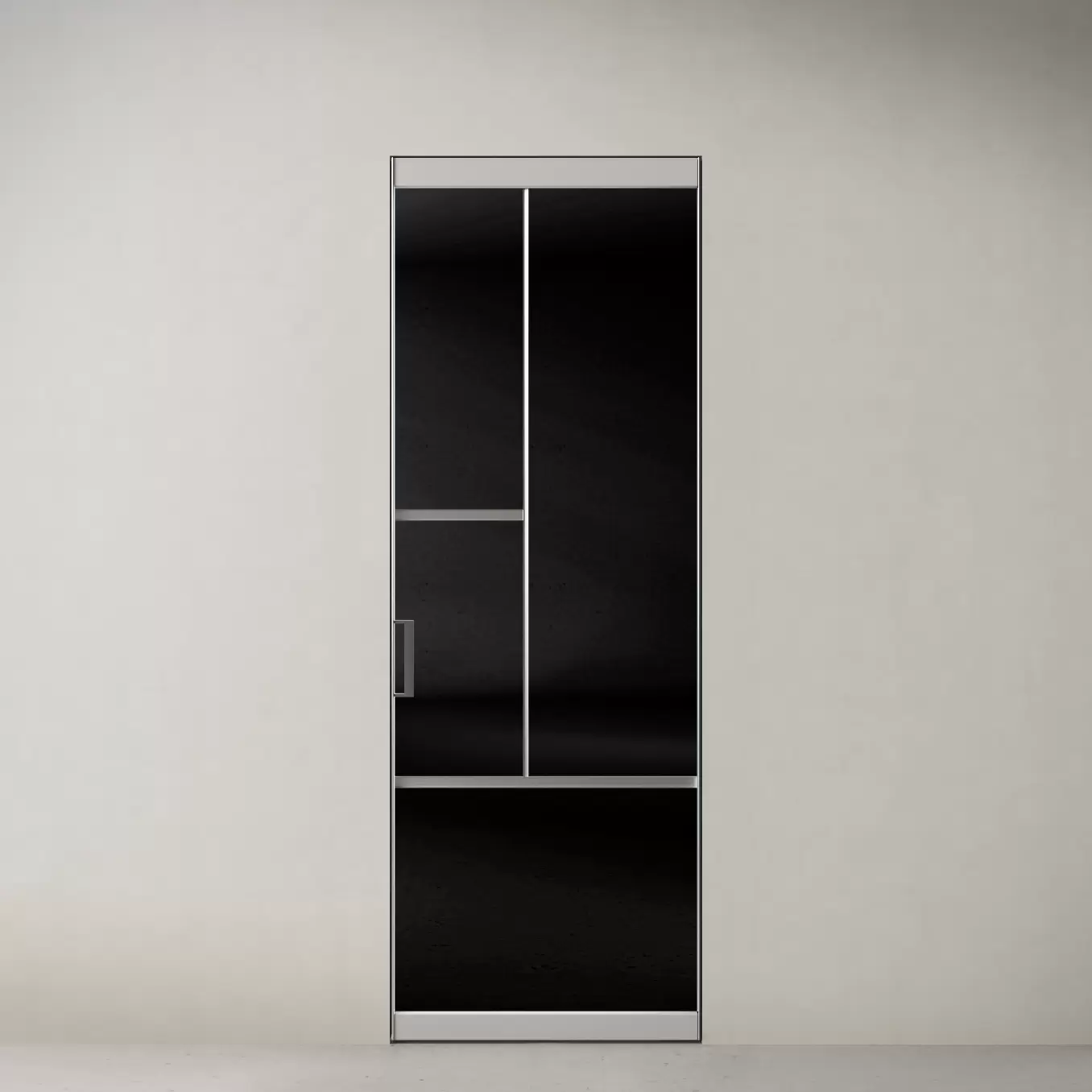 Дверь Сёдзи, sz2 стекло черное