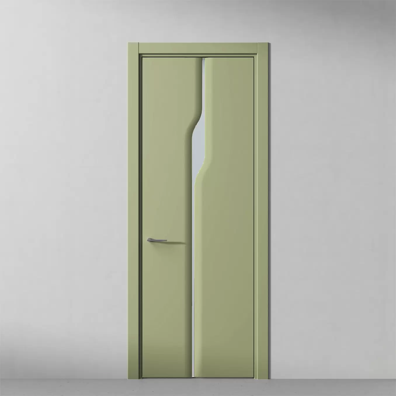 Межкомнатная дверь Листва, модель 179 RAL/NCS