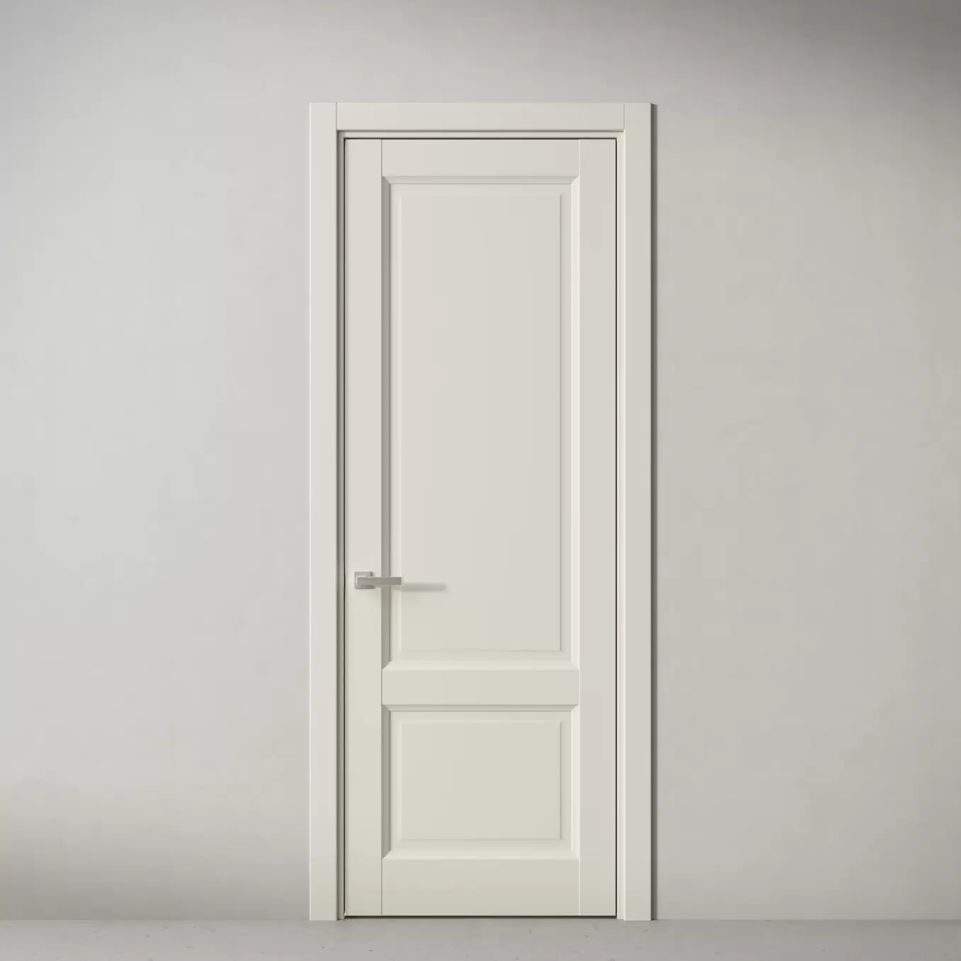 Межкомнатная дверь Элегант, модель 168 Молочный улун