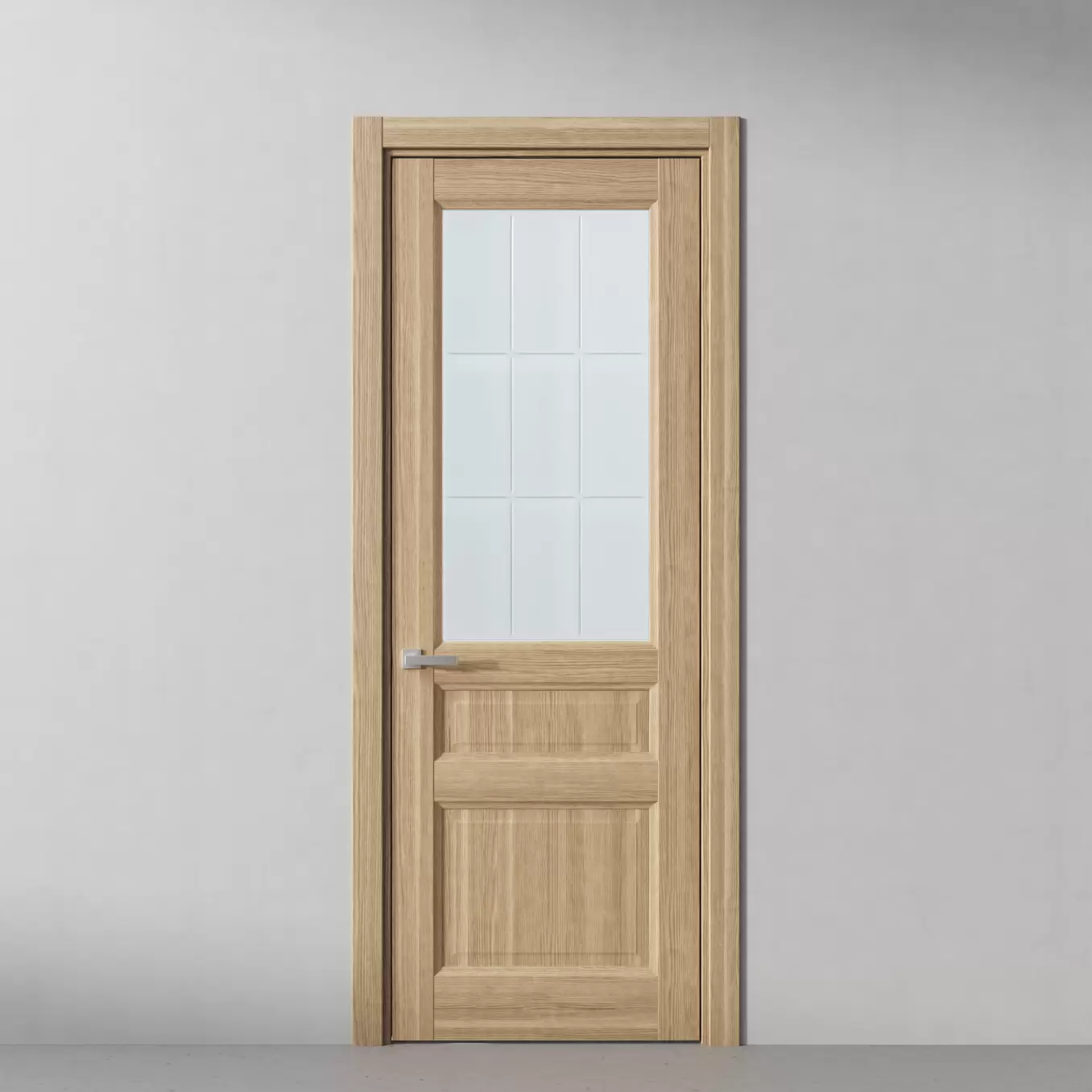 Межкомнатная дверь Элегант, модель 259 Янтарный дуб