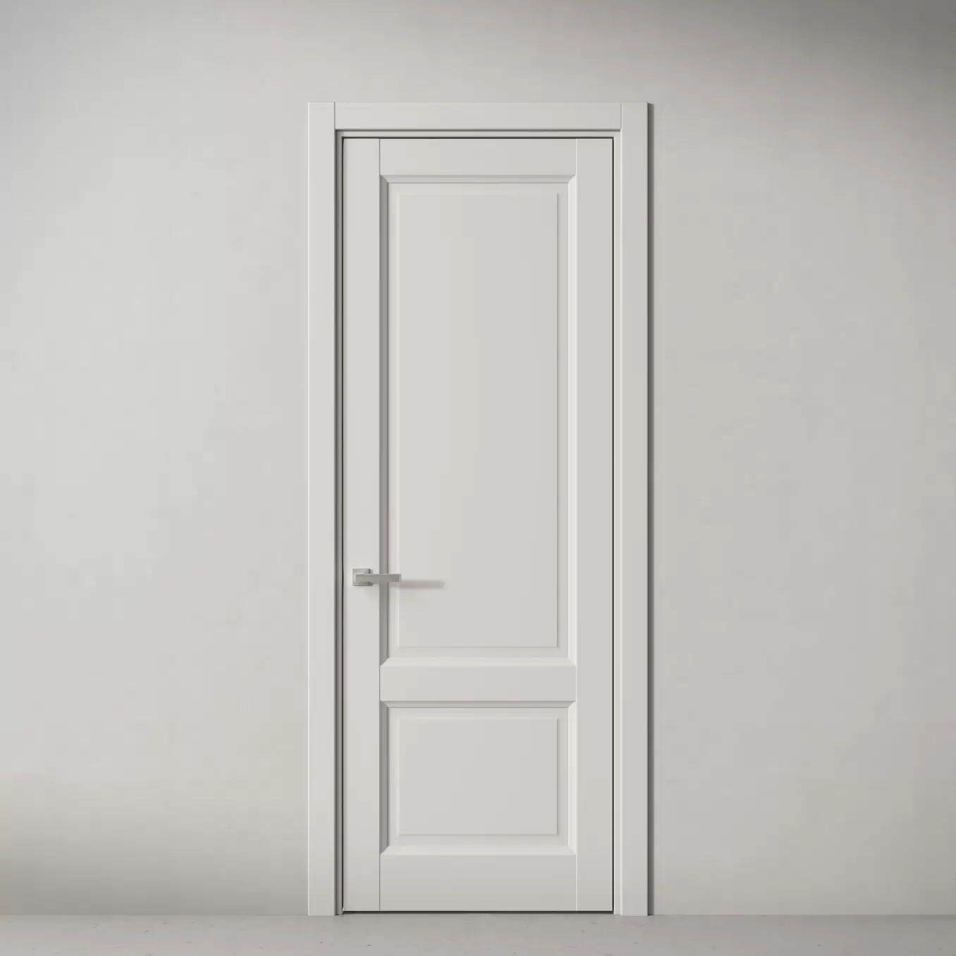 Межкомнатная дверь Элегант, модель 168 Пепел