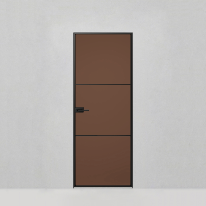 Стеклянная дверь Графика, GR12 стекло бронза непрозрачная