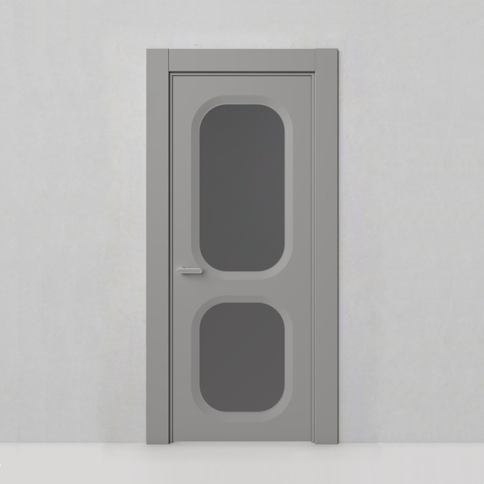 Межкомнатная дверь Солярис, модель 174 Смоук