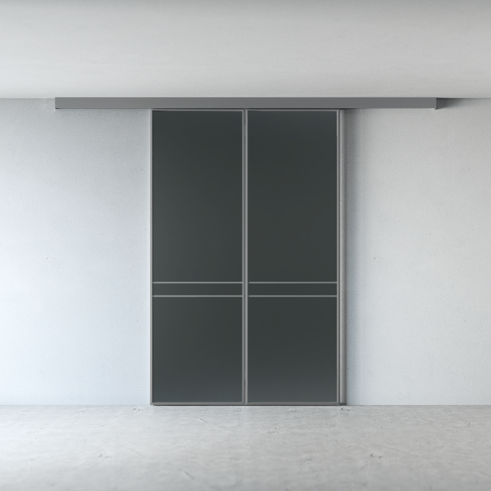 Межкомнатная перегородка Графика GR4, титан