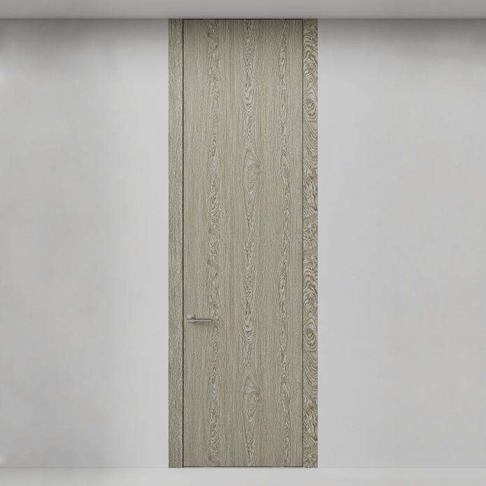 Межкомнатная дверь Скайлайн, модель 94 Натуральный дуб шелковистый