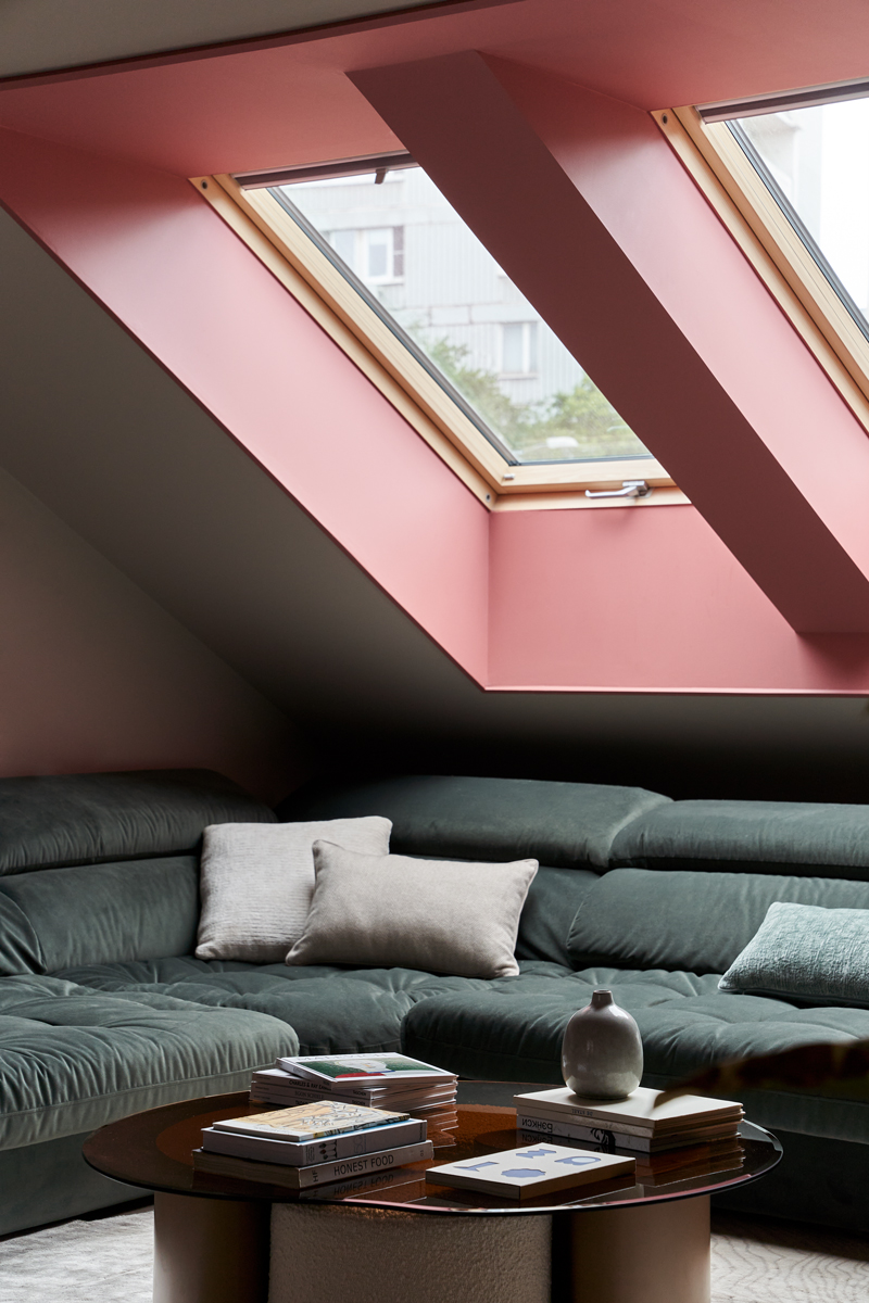 Дом с цветным интерьером — 13