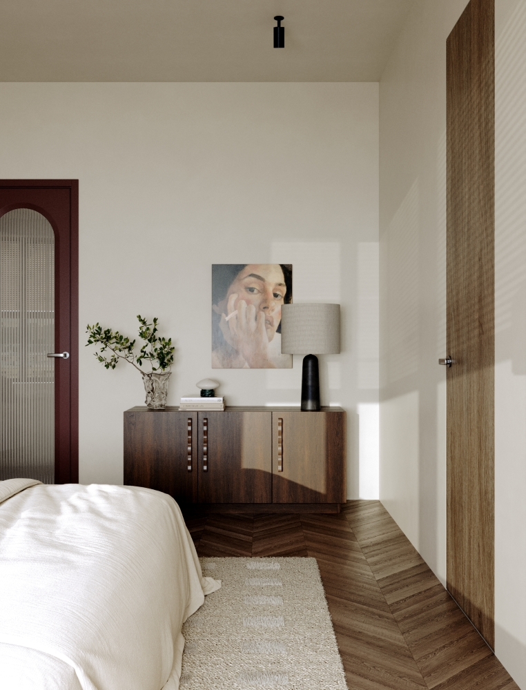 Спальня с акцентной дверью — 2