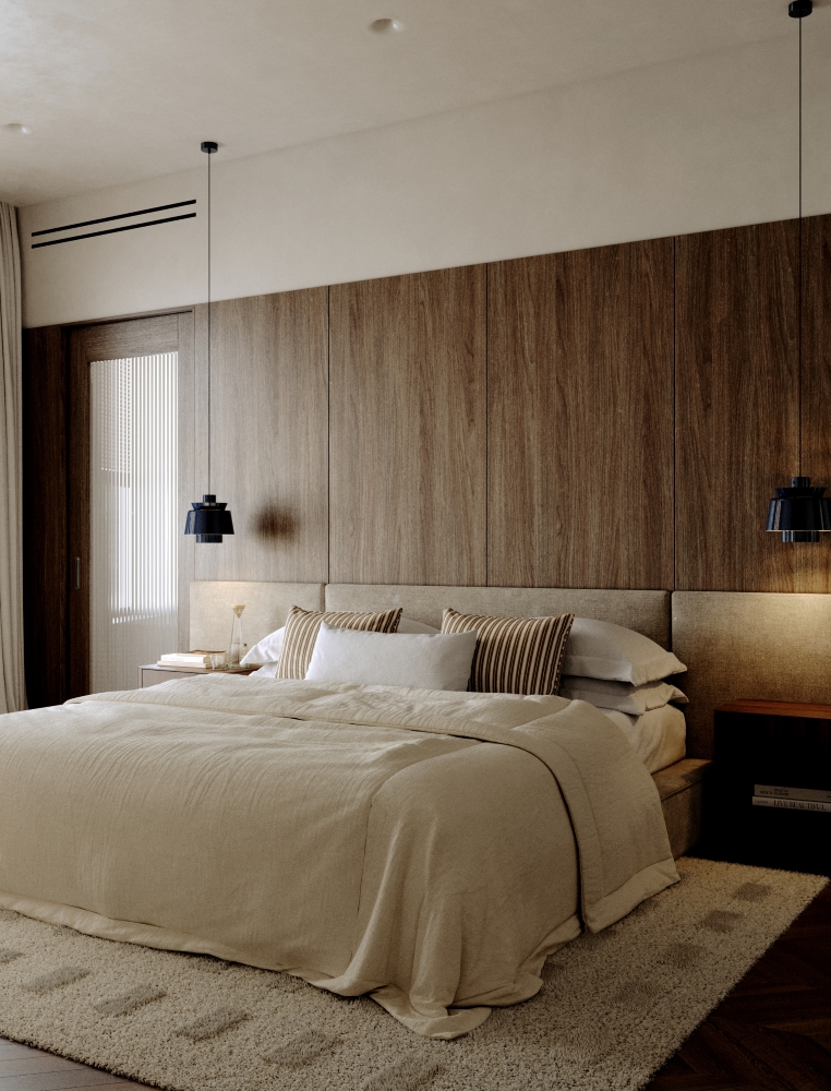 Спальня с акцентной дверью — 3