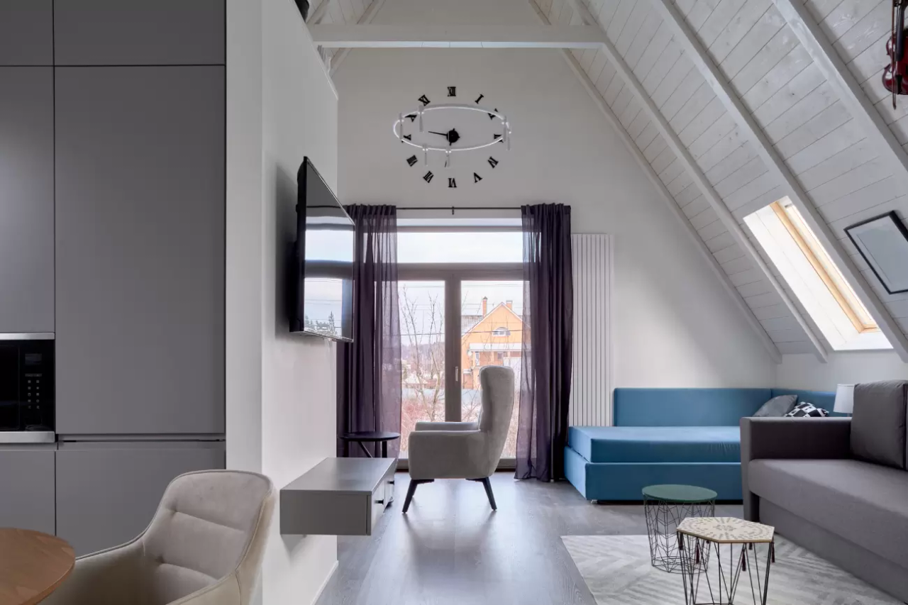 Квартира-студия над гаражом — 16