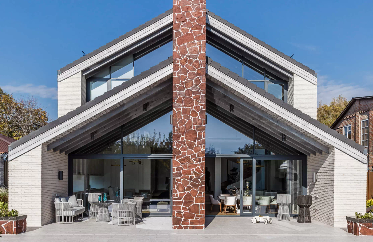 Дом с панорамным остеклением — 6