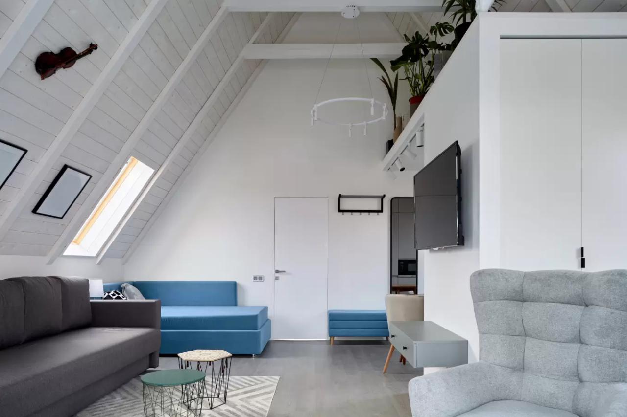 Квартира-студия над гаражом — 15