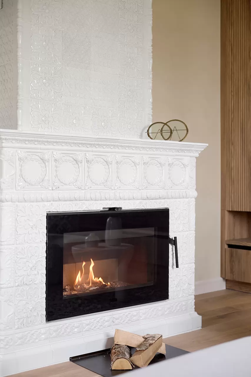 Кухня-гостиная в неорусском стиле — 17