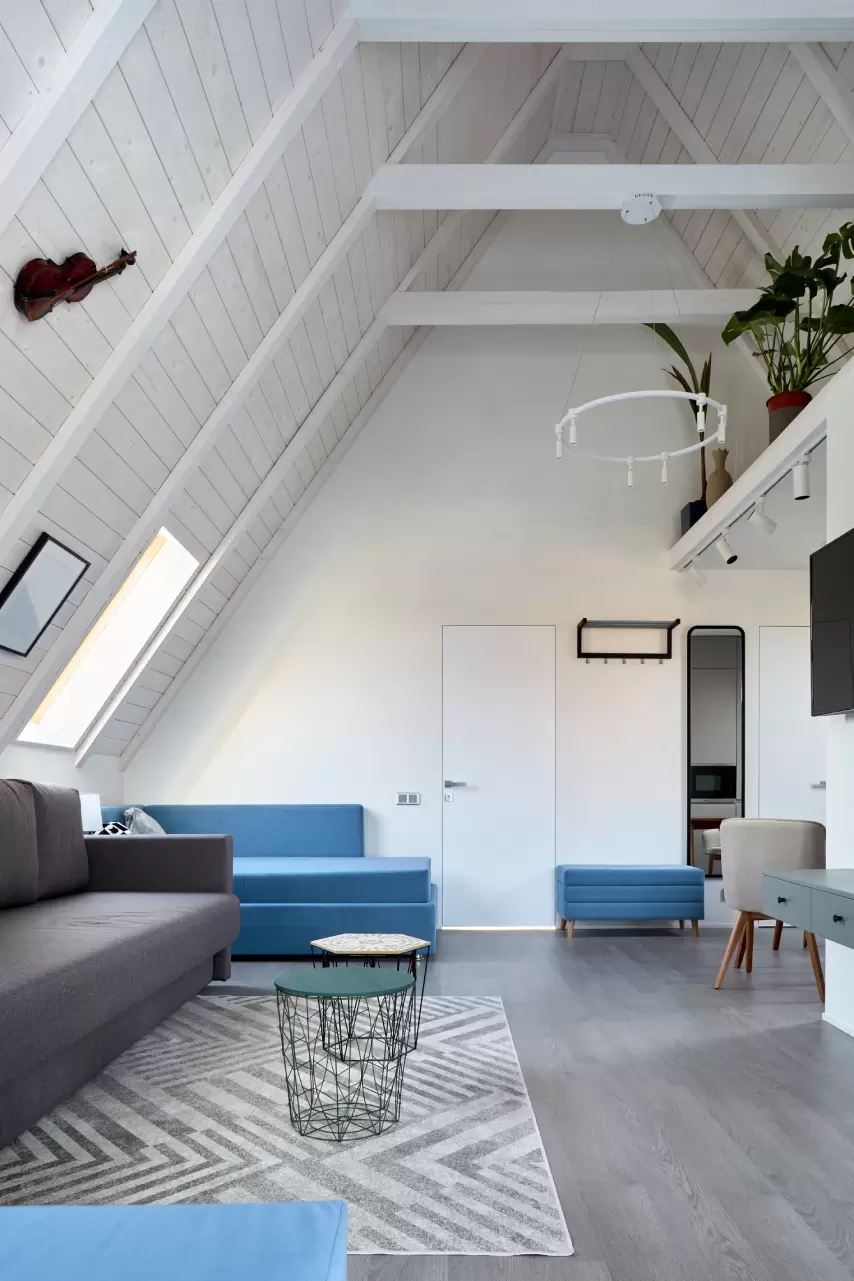 Квартира-студия над гаражом — 3