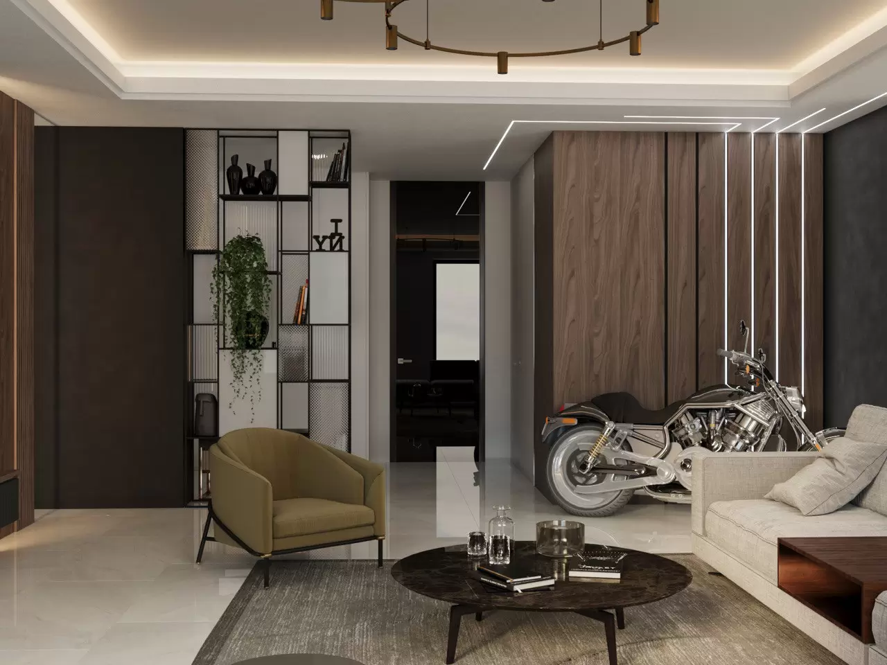 Квартира c мотоциклом — 3