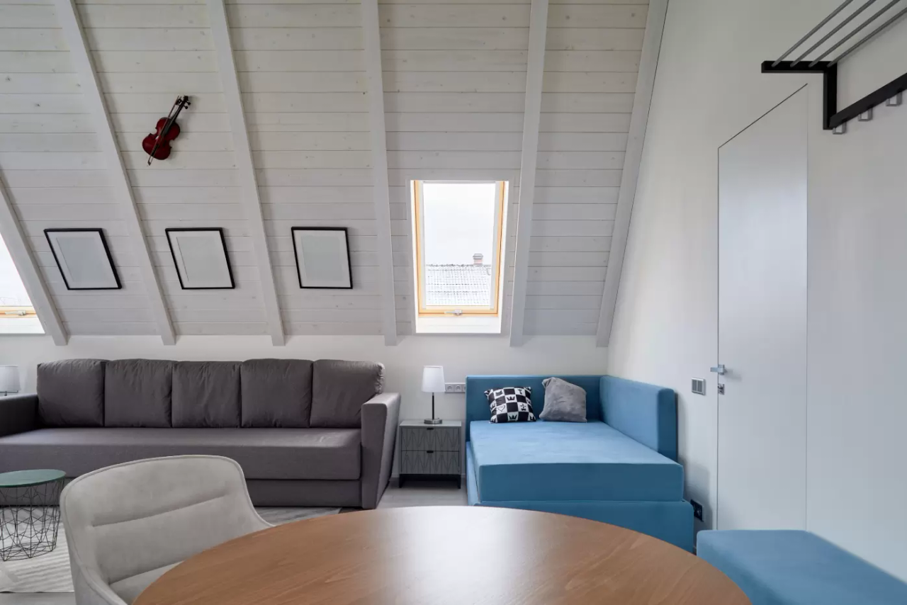 Квартира-студия над гаражом — 17