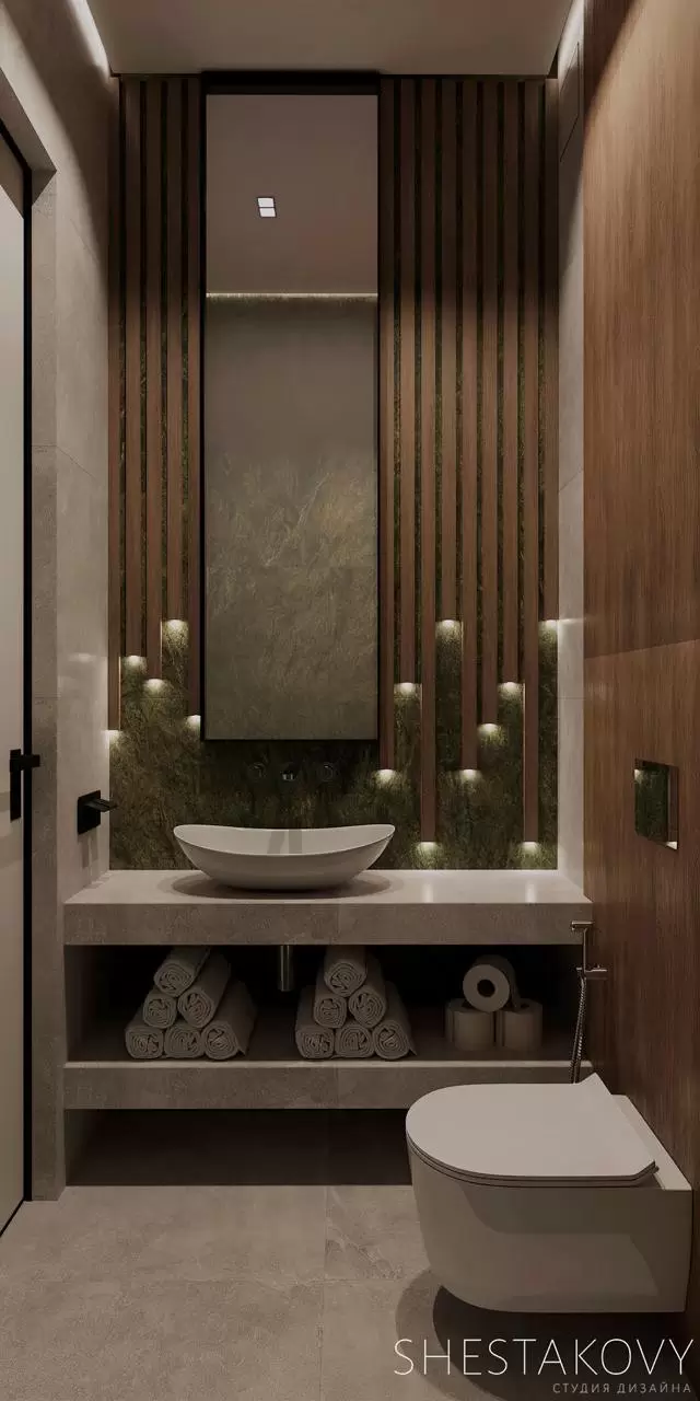 Частный дом в стиле минимализм — 25