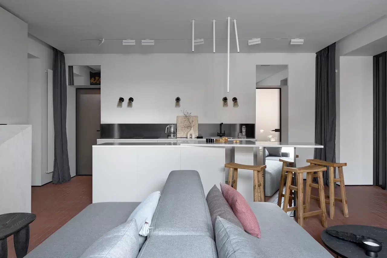 Кухня-гостиная и сельский минимализм — 5