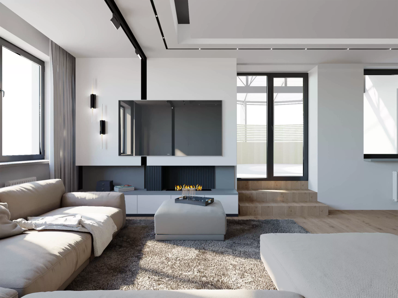 Двухэтажная квартира — 15