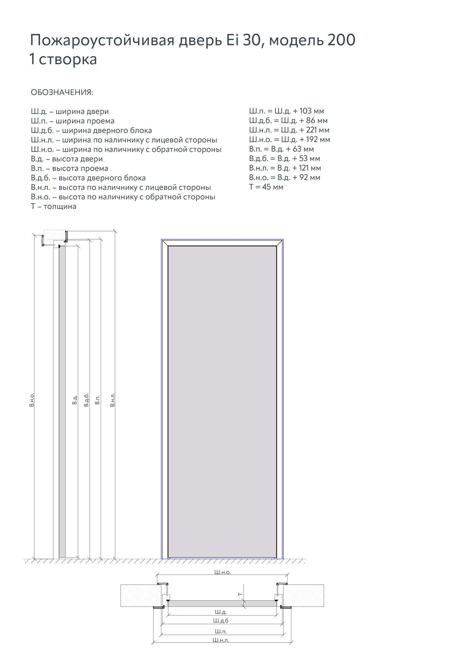 Техническая информация