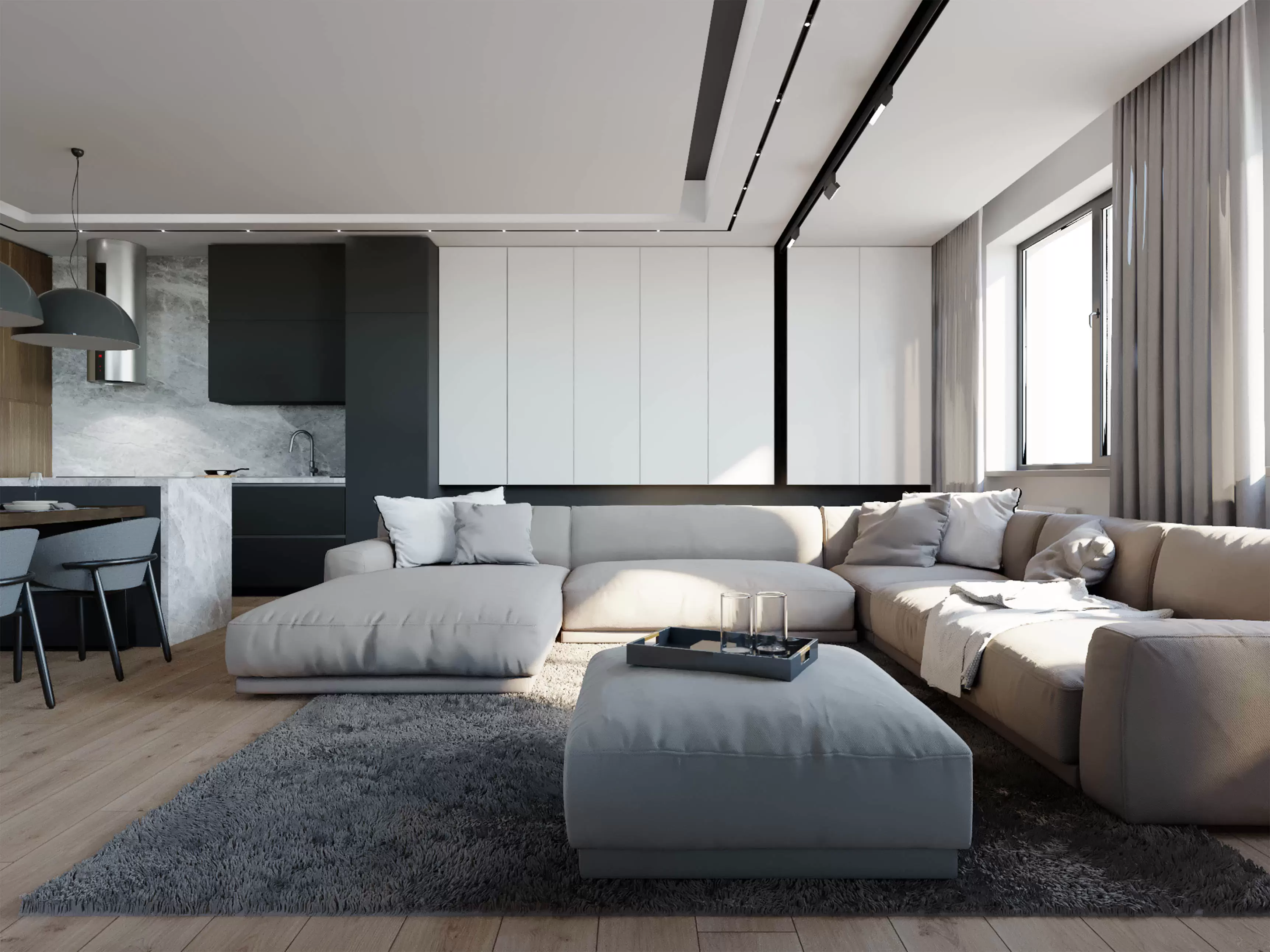 Двухэтажная квартира