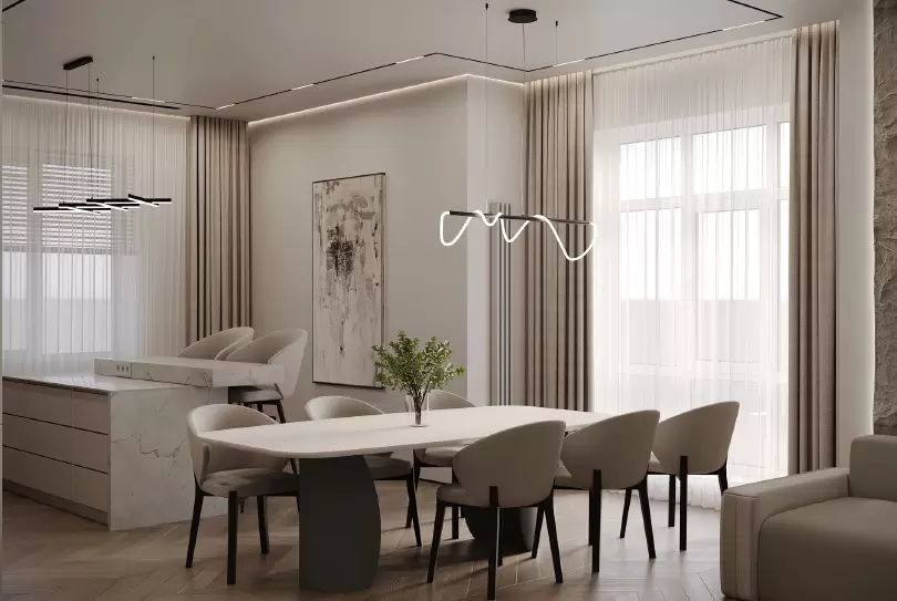 Частный дом в стиле минимализм